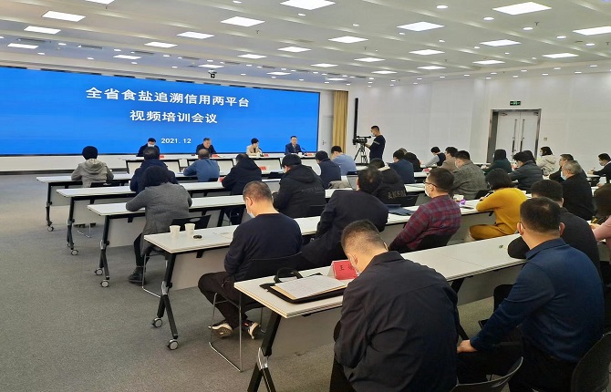 开云手机平台-IOS/安卓通用版/手机APP入口参加全省食盐追溯信用两平台视频培训会议